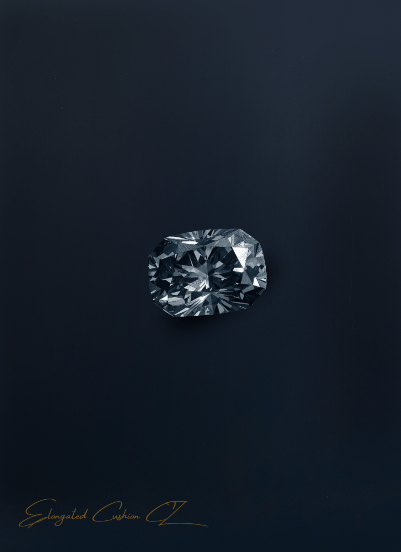 Elongated-Cushion-CZ-stone