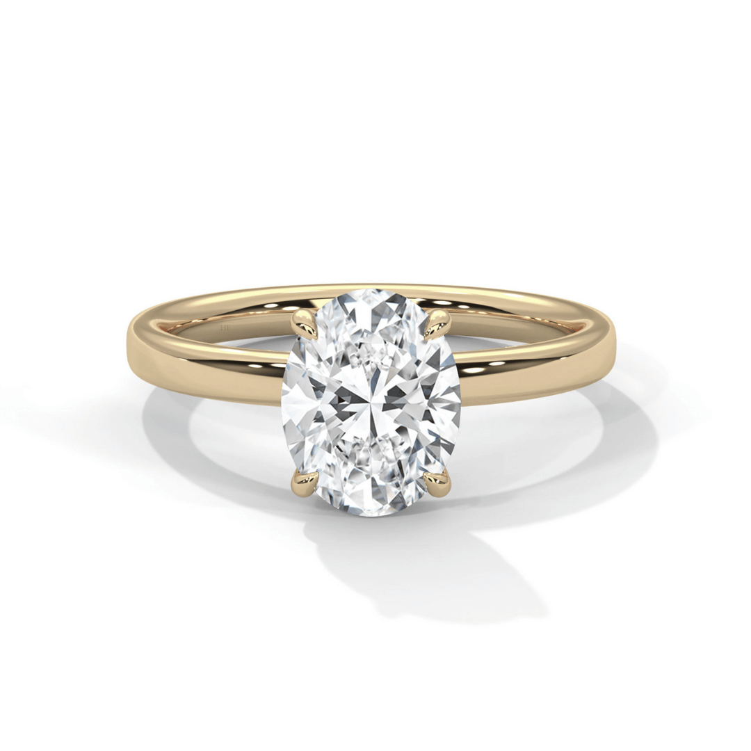 The Francis Oval Engagement Ring