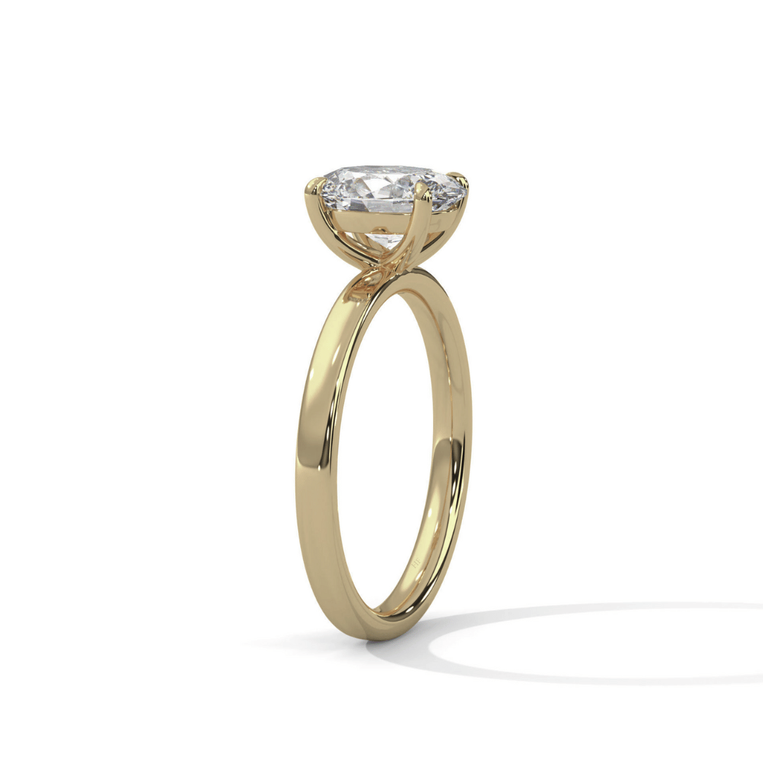 The Francis Oval Engagement Ring