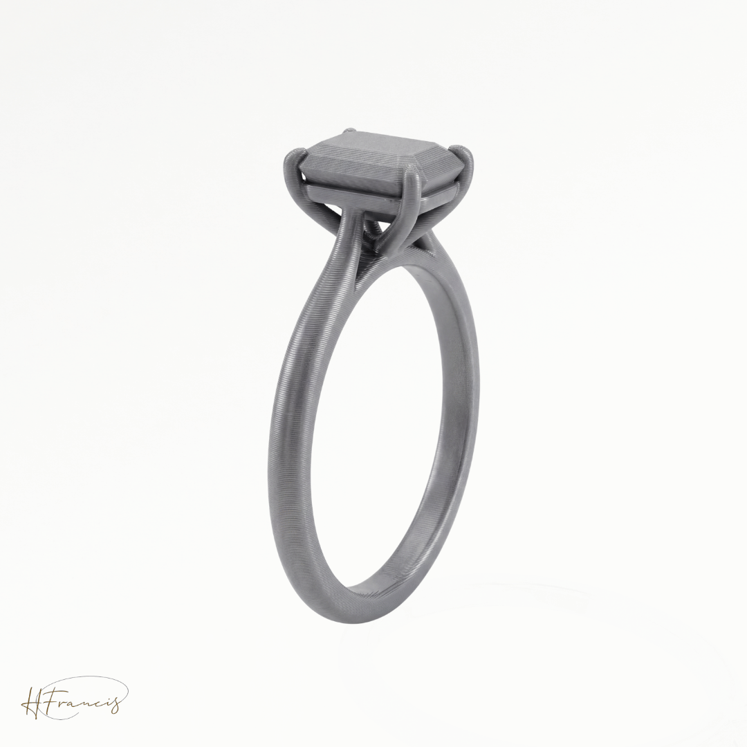 Cathedral Solitaire Try-On Ring