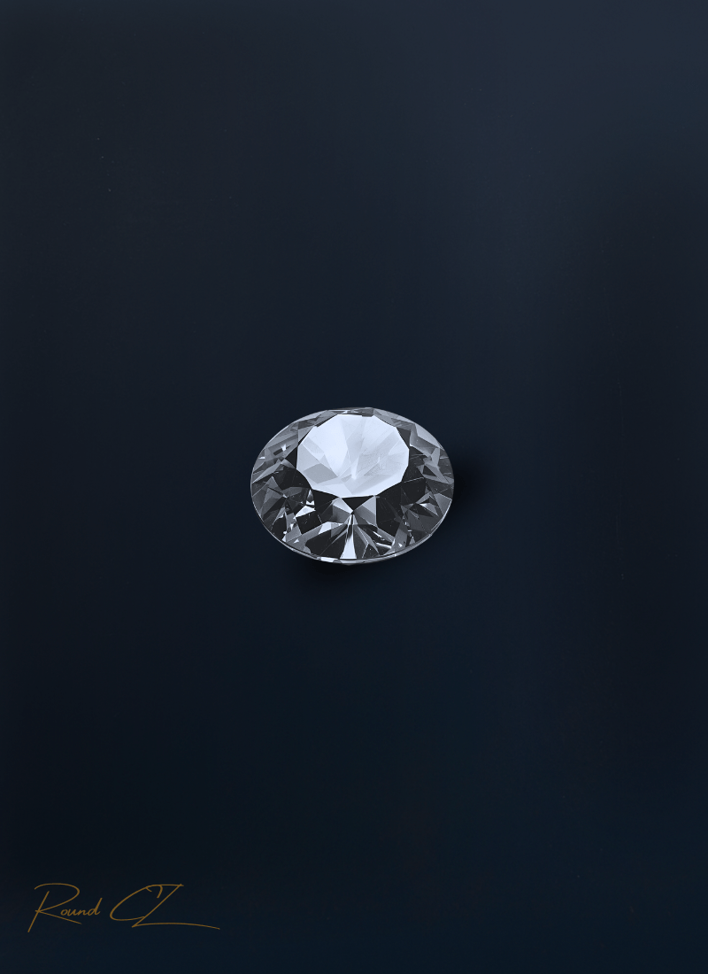 Round-Cubic-Zirconia-stone