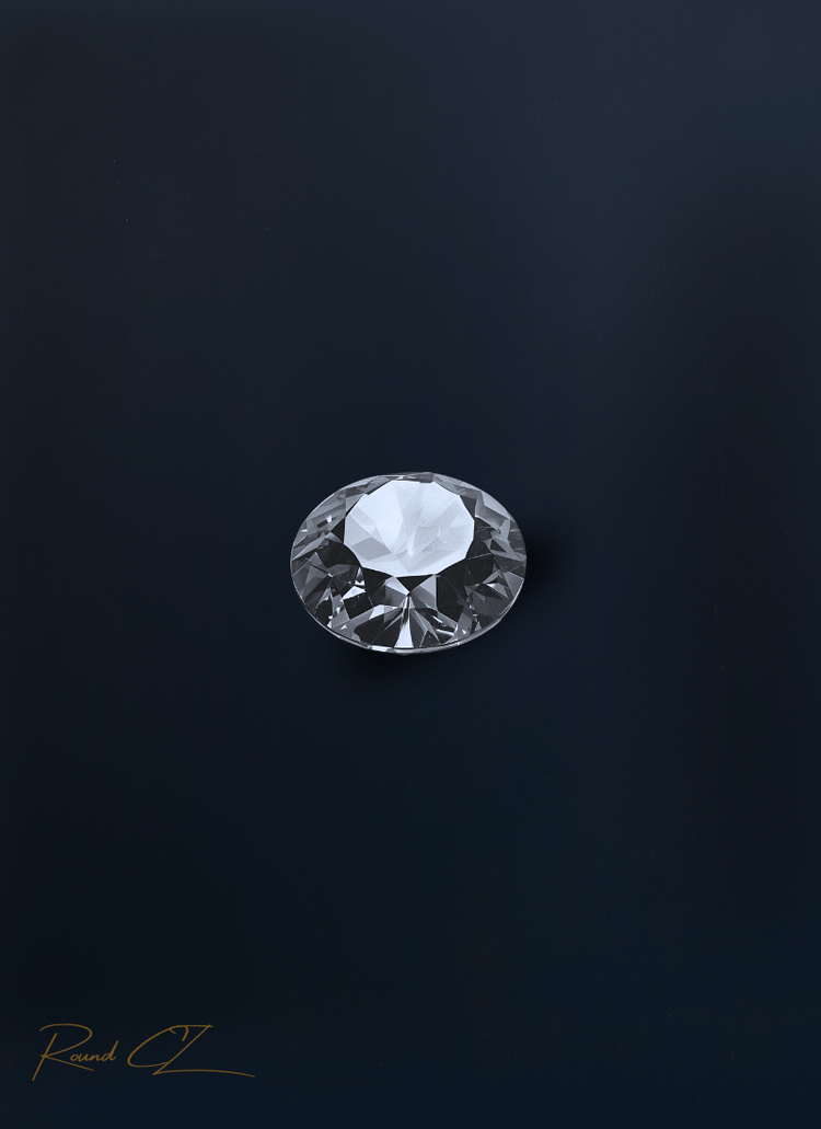 Round-Cubic-Zirconia-stone